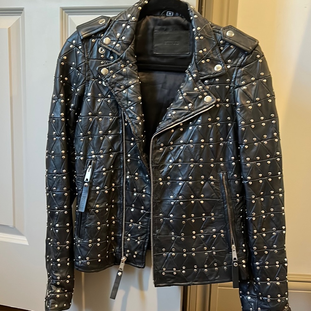 Coolest, Studded , Leather Jacket - image 1